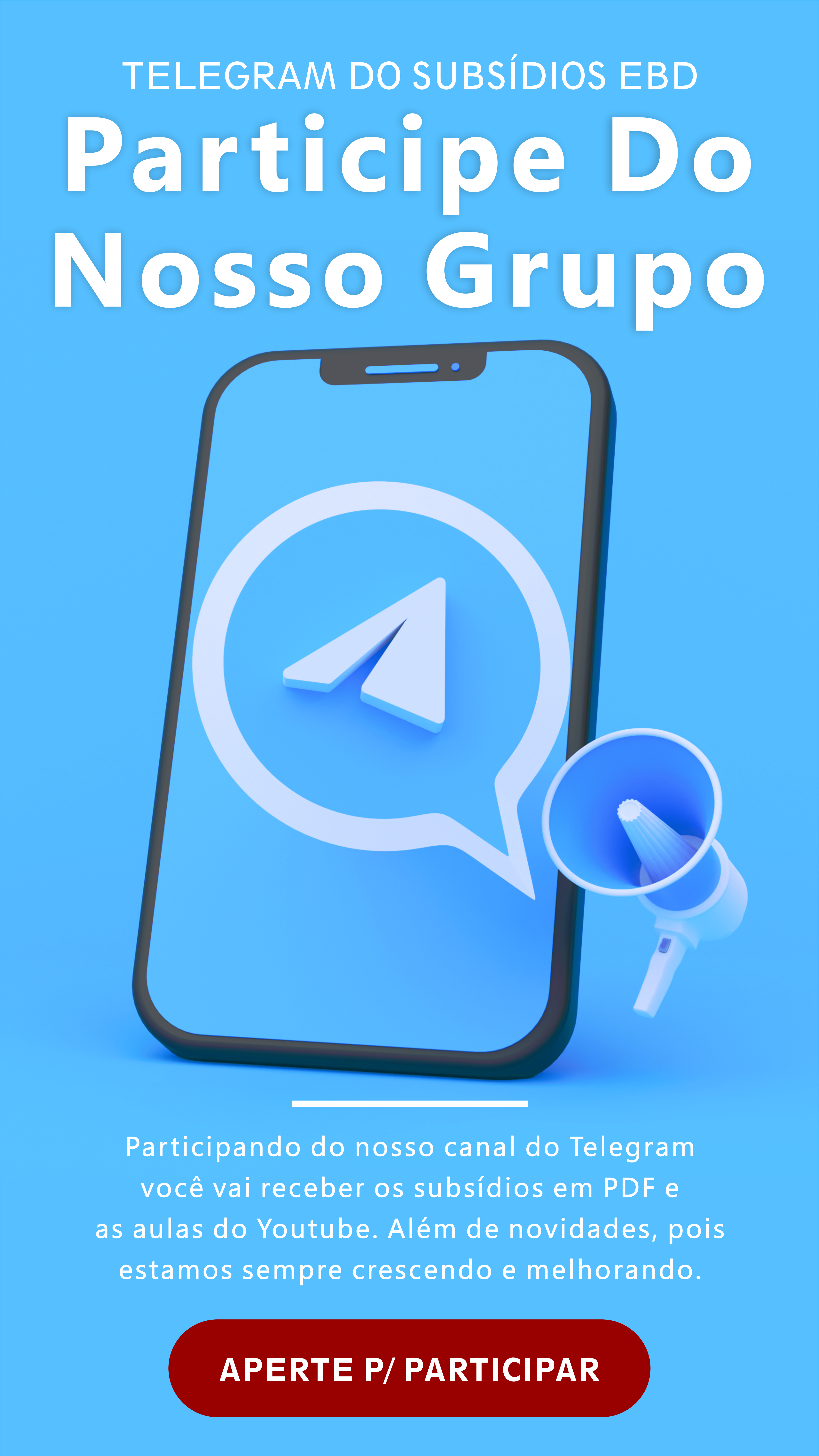 canal do telegram 9x16
